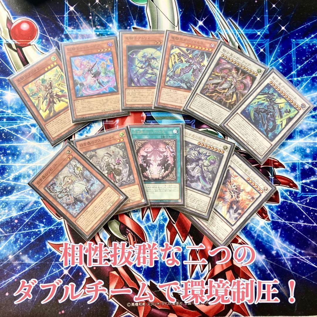 大会優勝構築 【白き森センチュリオン】 デッキ&EX15枚&三重スリーブ