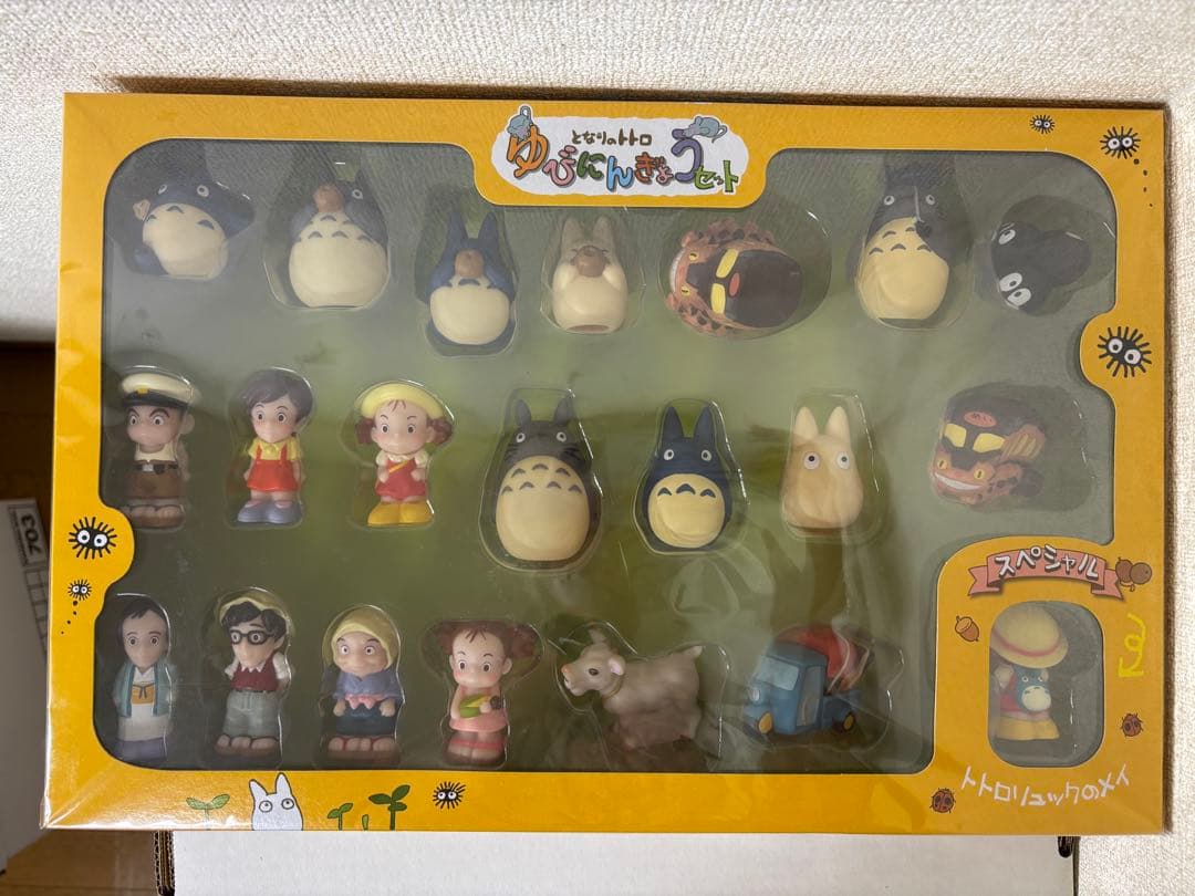 レア＊となりのトトロ ゆびにんぎょうセット ジブリ ゆびにんぎょ