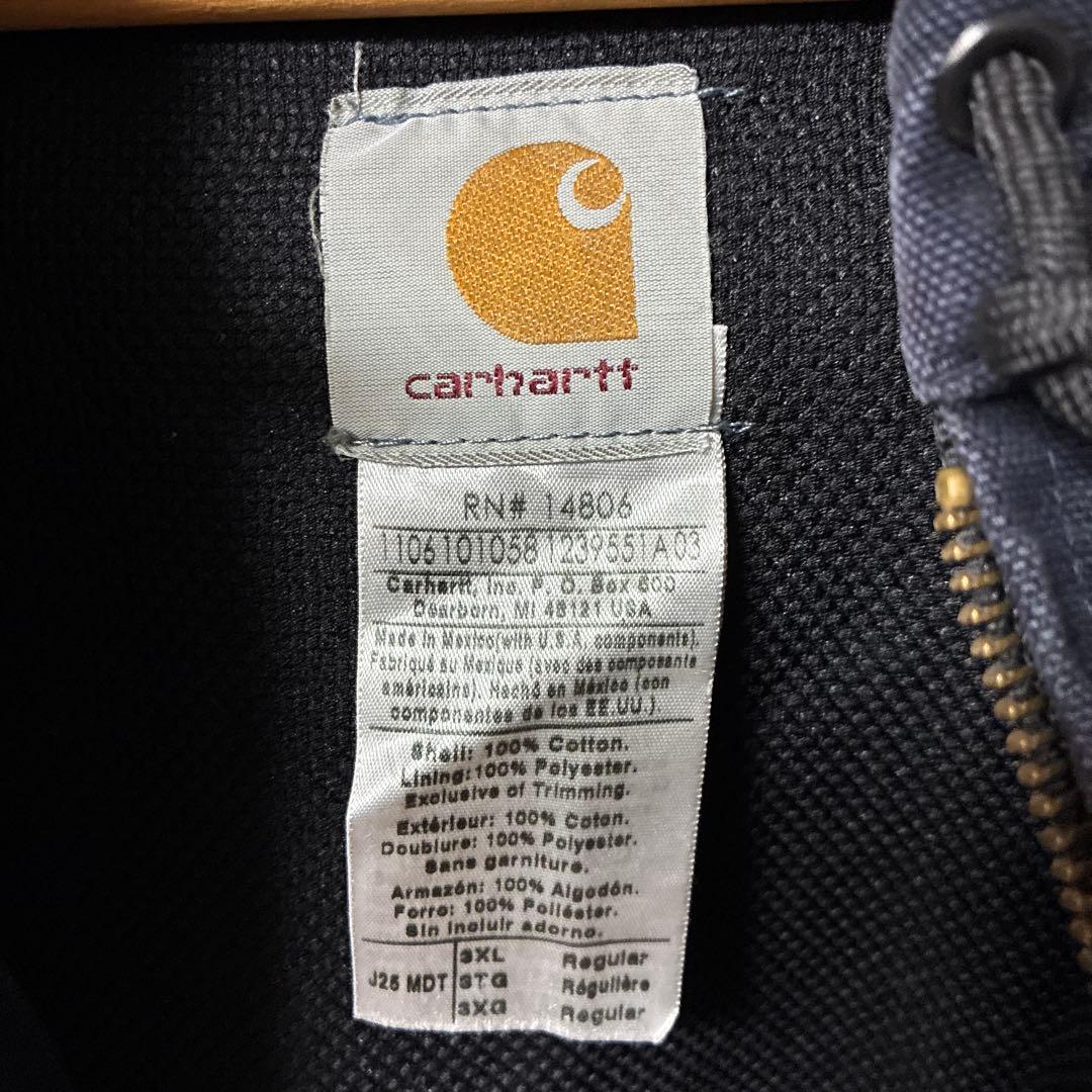 Carhartt カーハート アクティブジャケット ダークブルー フェード