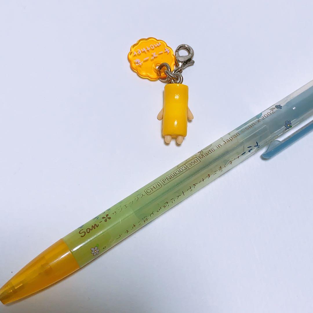 平成レトロサンエックスシャープペンチャームセットチーズ一家