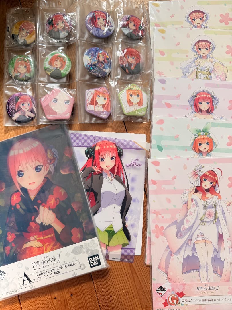 五等分の花嫁 グッズ まとめ売り 五等分の花嫁グッズまとめ売り