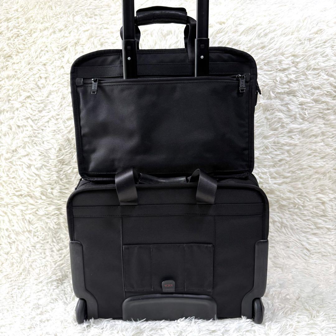 美品】TUMI ALPHA キャリーバッグ 26103DH 5点セット 美品】TUMI ALPHA