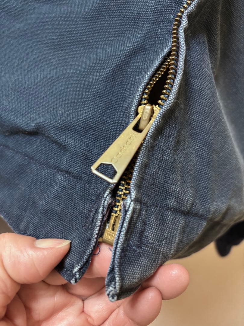 カーハート　デトロイトジャケット　企業ロゴ　バドワイザー