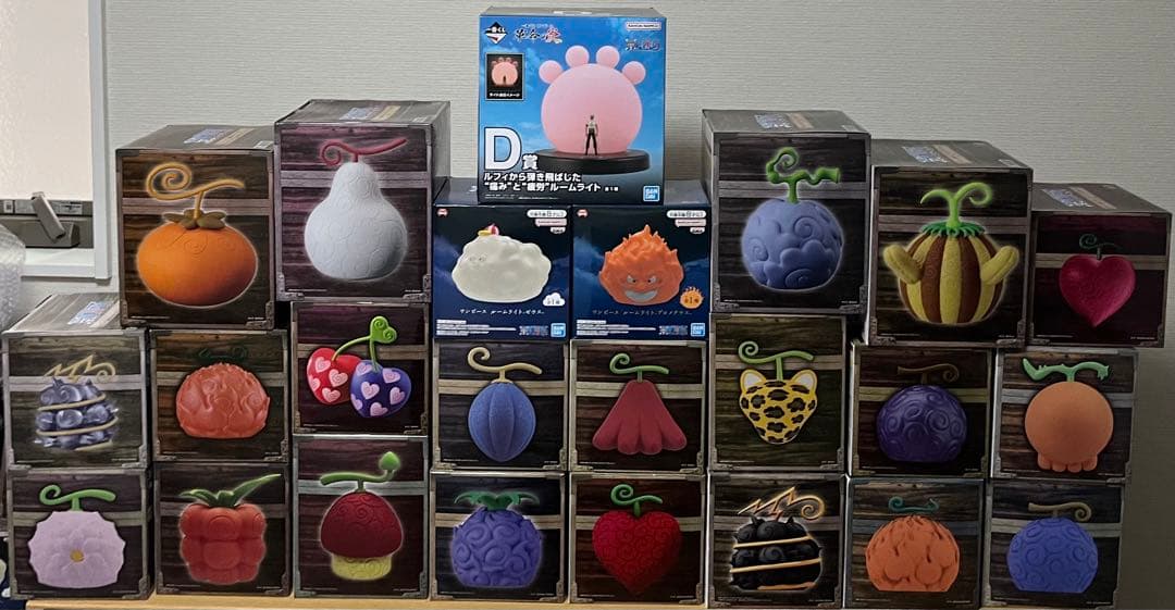 ONE PIECE 悪魔の実 ルームライト 21点セット まとめ売り