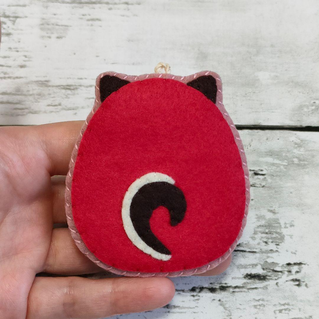 ☆MARI様専用☆カラフルねこ(猫(焦げ茶×茶)×午年(白))