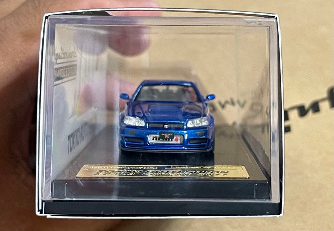 イグニッションモデル Skyline GT-R R34 1/64
