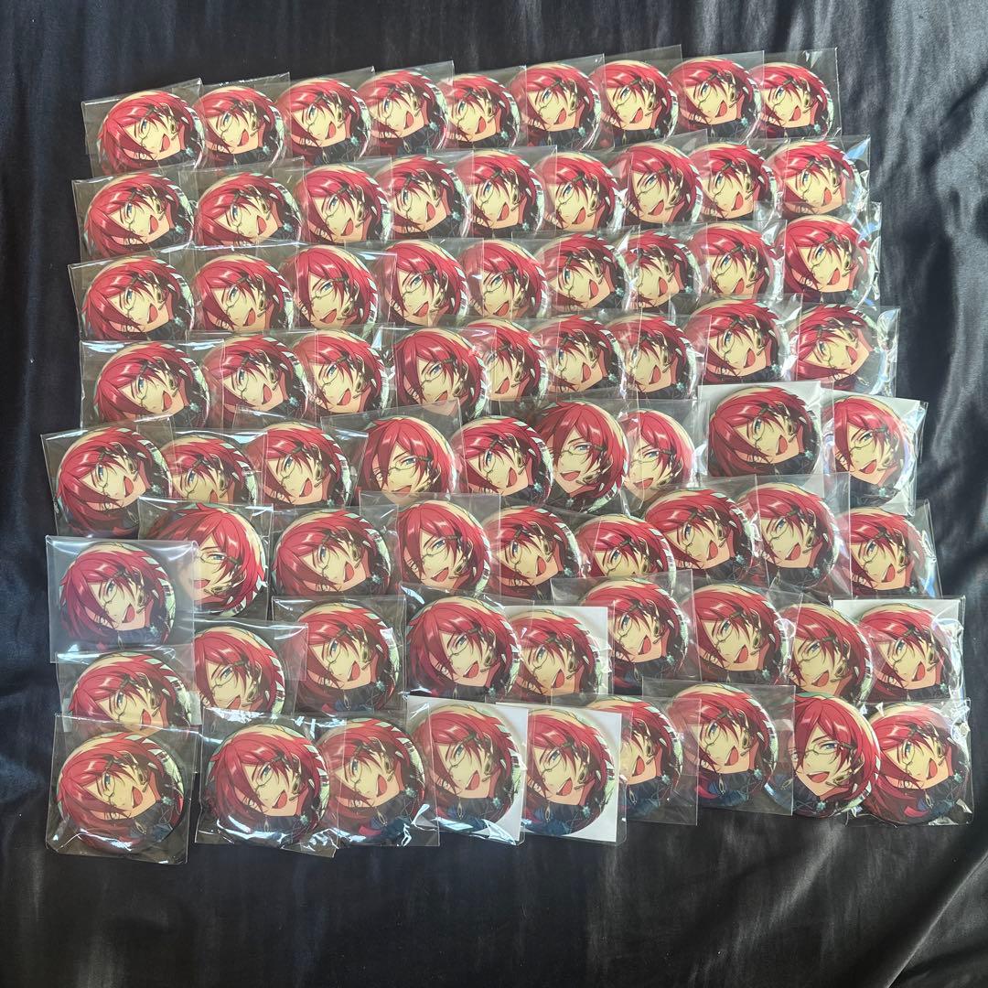 あんスタ 七種茨 スカウト缶バッジ 72個