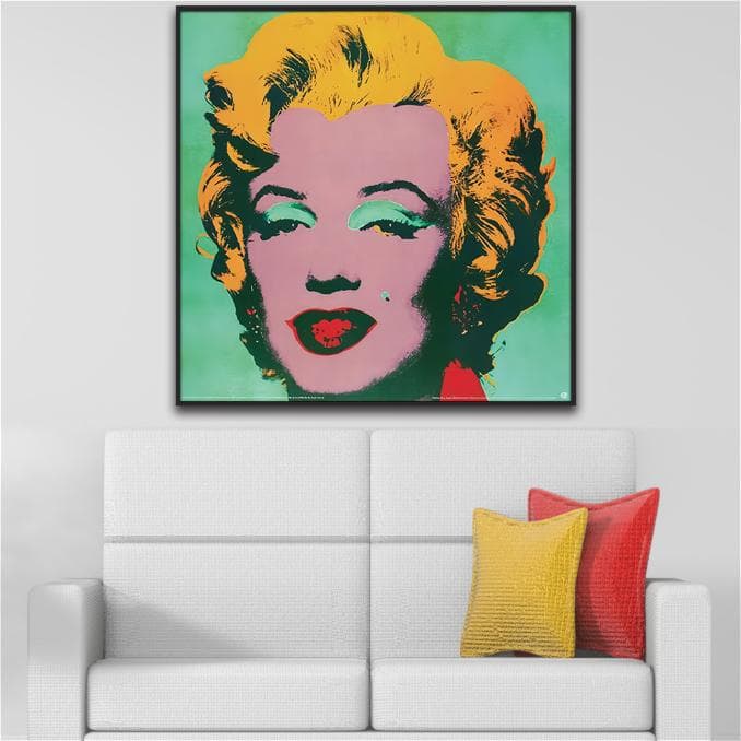 額装済/ポスター/マリリンモンロー グリーン/アンディ ウォーホル/インテリア