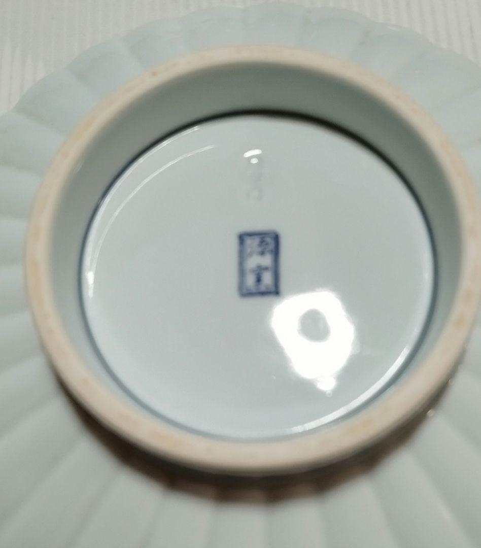 ♥値下げします 希少な高級有田焼き源右衛門作の珍しい 手書き絵大皿