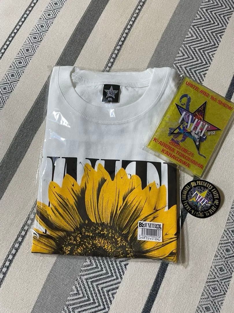 ☆B'z UNITE #02 イエモン 6/21 限定tシャツ 2XL