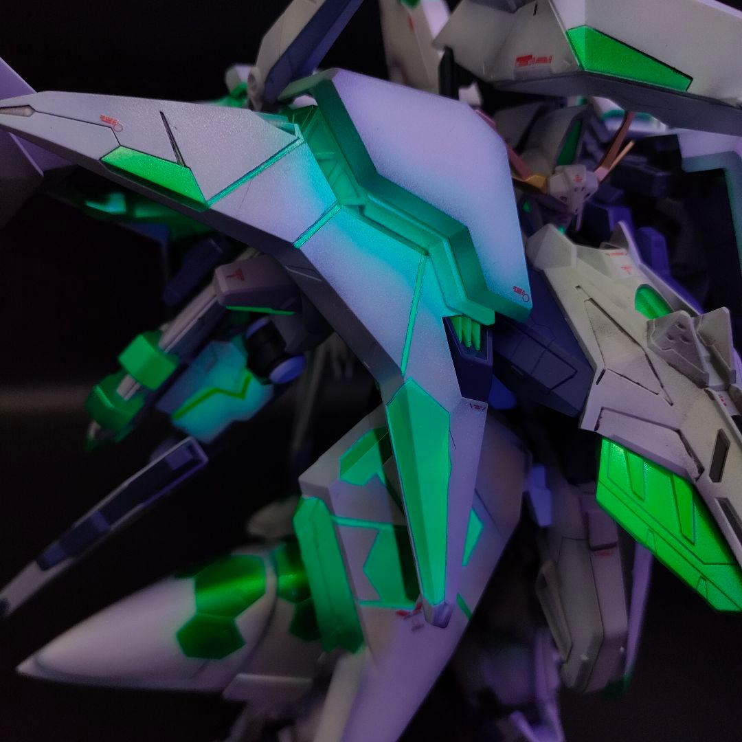 閃光のハサウェイ　ペーネロペー　hg　塗装完成品　1号機覚醒カラー　ガンプラ