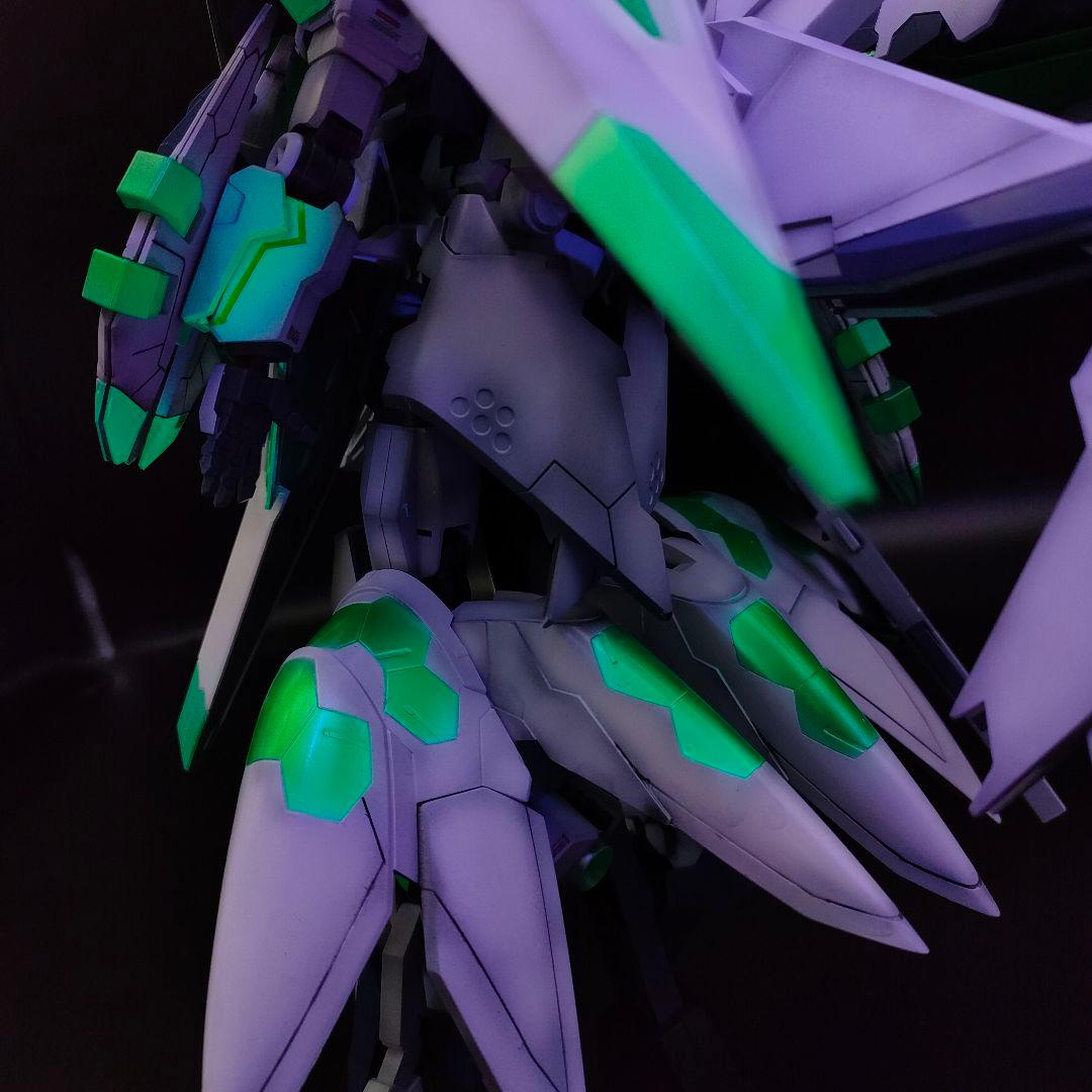 閃光のハサウェイ　ペーネロペー　hg　塗装完成品　1号機覚醒カラー　ガンプラ