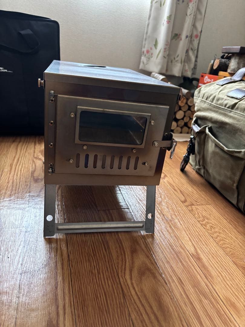 Soomloomチタン製薪ストーブFIERY2. 0折り畳み式組立て式コンパクト