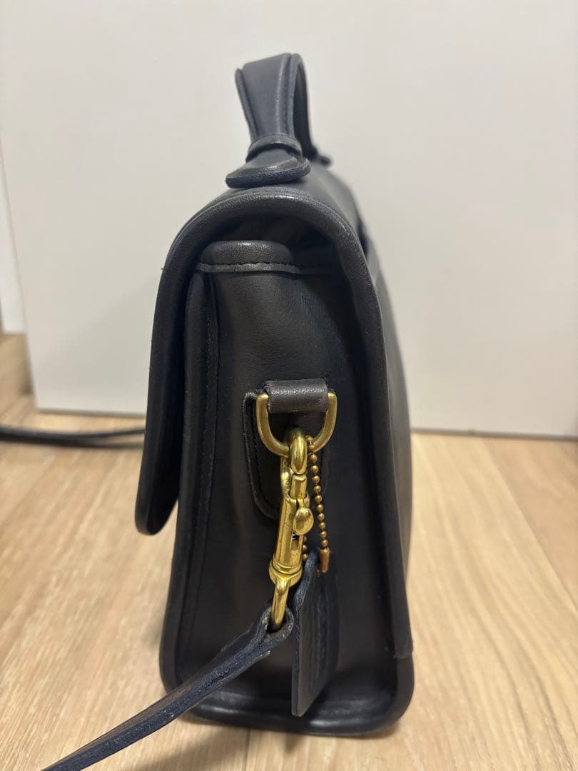 coach オールドコーチ ショルダーバッグ ブラック　C6C-9870