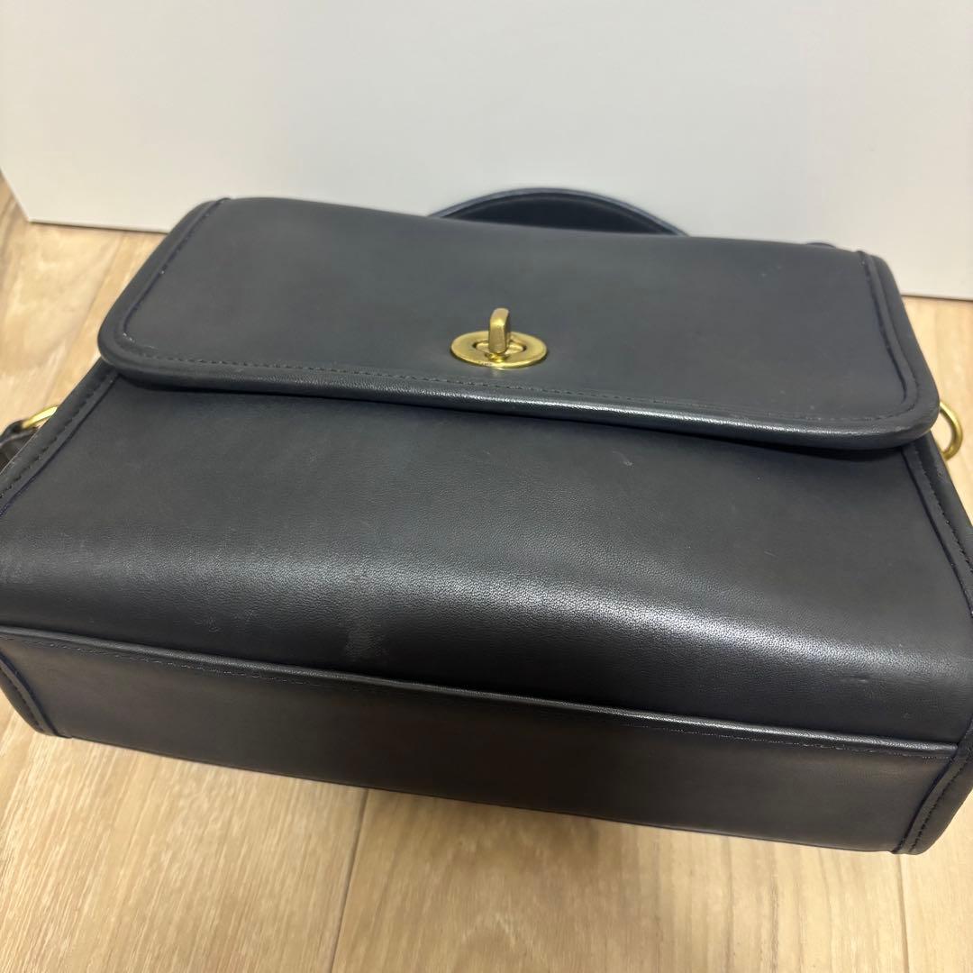 coach オールドコーチ ショルダーバッグ ブラック　C6C-9870