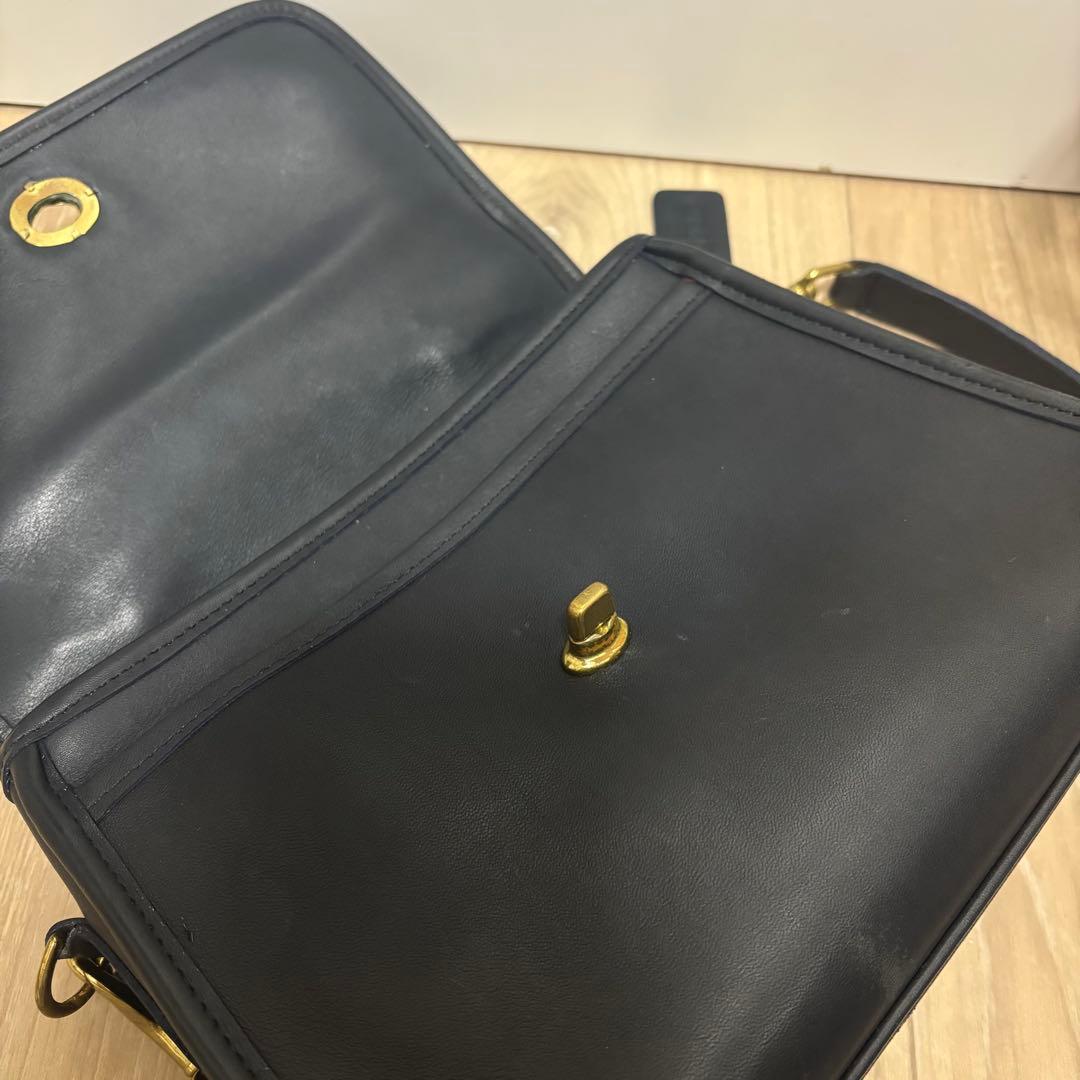 coach オールドコーチ ショルダーバッグ ブラック　C6C-9870