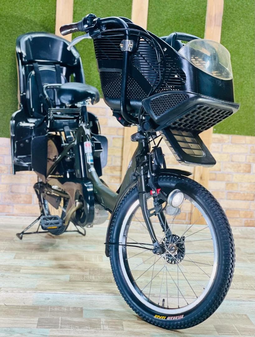 超特価 No1モデル グリーン系 ヤマハ 子供乗せ電動アシストH2979