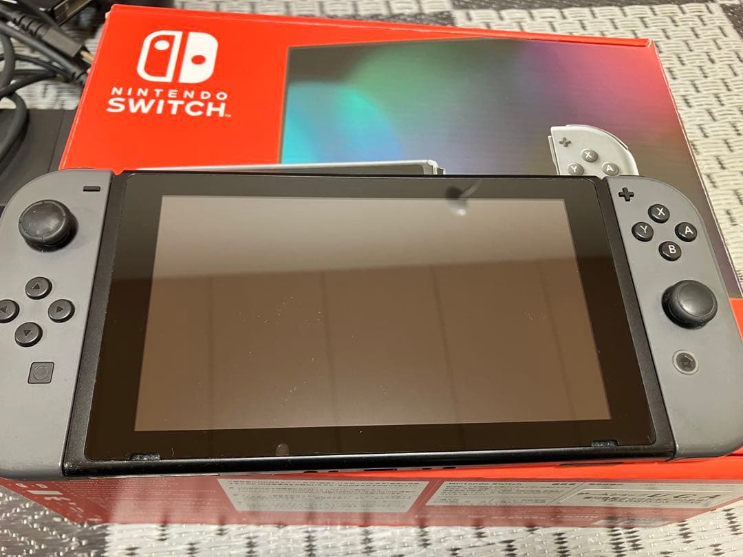 スイッチ　Nintendo Switch Joy-Con L R グレー　本体