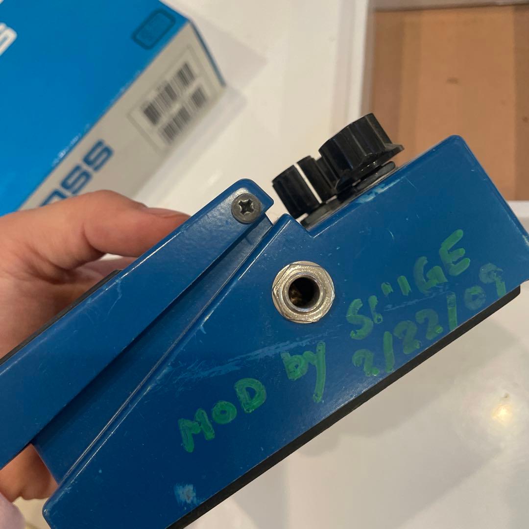 BOSS BD-2 Blues D モディファイ済み