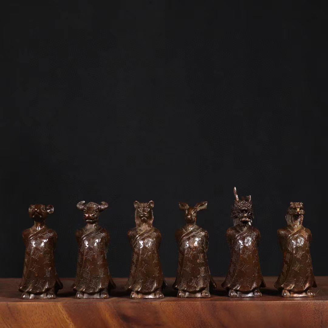 お香立て　香炉　線香立て　インセンスホルダー　干支　十二支 　12体セット