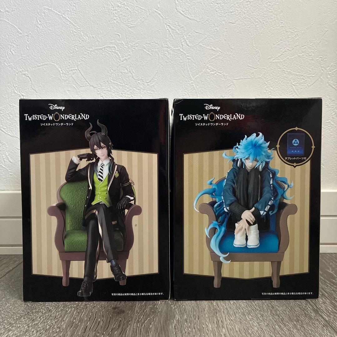 【ツイステ】プレミアムグレイスシチュエーションフィギュア マレウス＆イデア