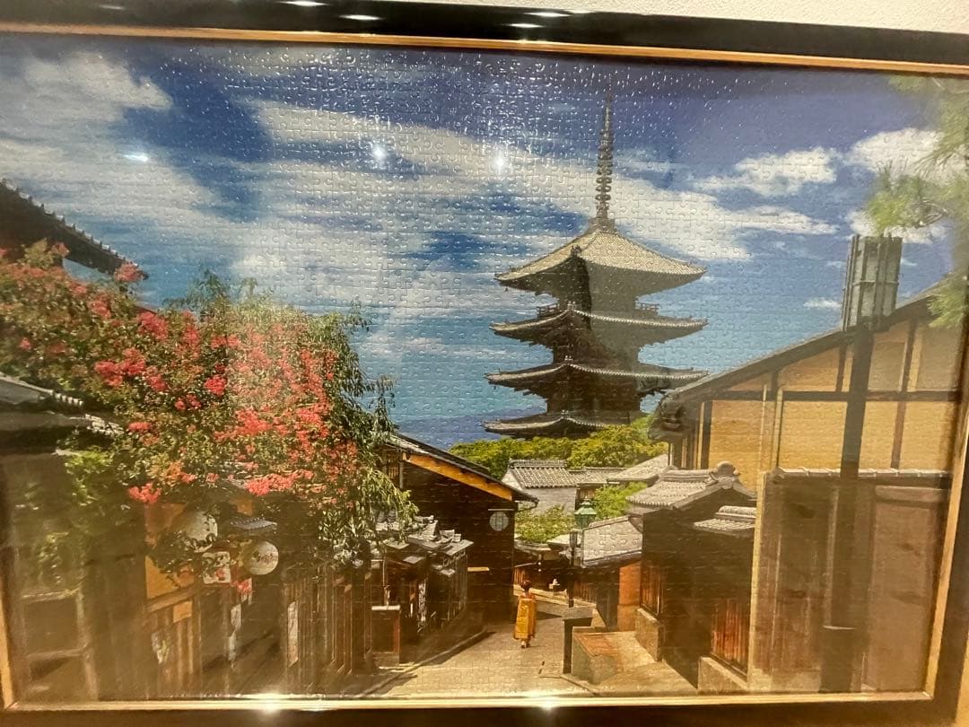 ジグソーパズル用デザイン完成品3点セット フレーム付き