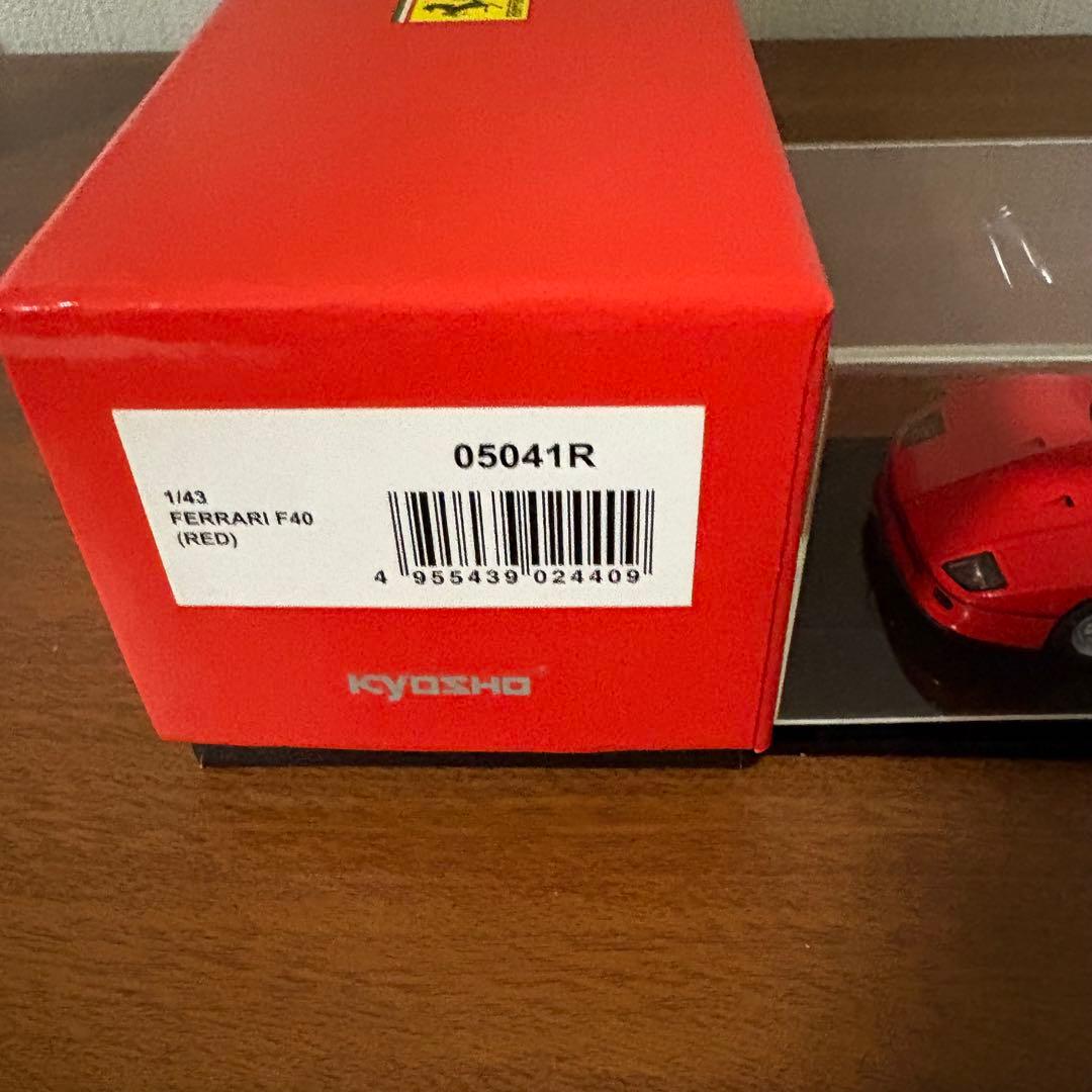 F40 RED 京商 1/43 フェラーリ