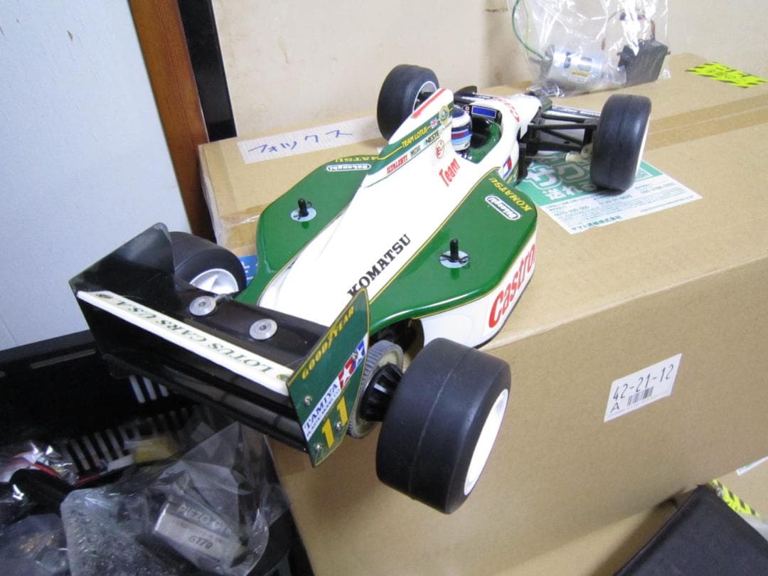 1/10 タミヤ　ラジコンカー　早い者勝ち　ロータス 送料込み　レーシングカー
