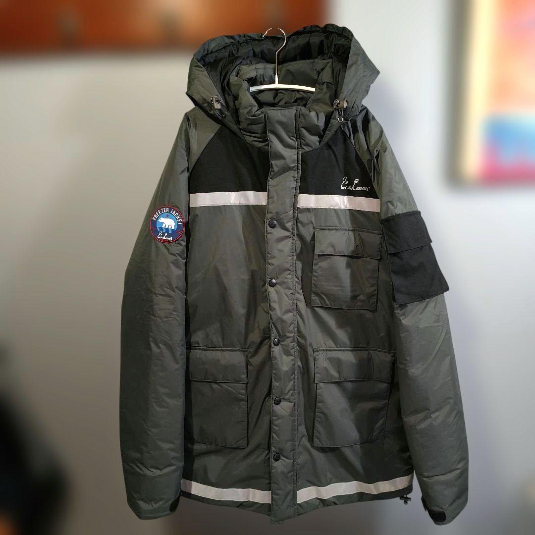 美品★COOKMAN クックマン★グレーFREEZER JACKET★サイズXL