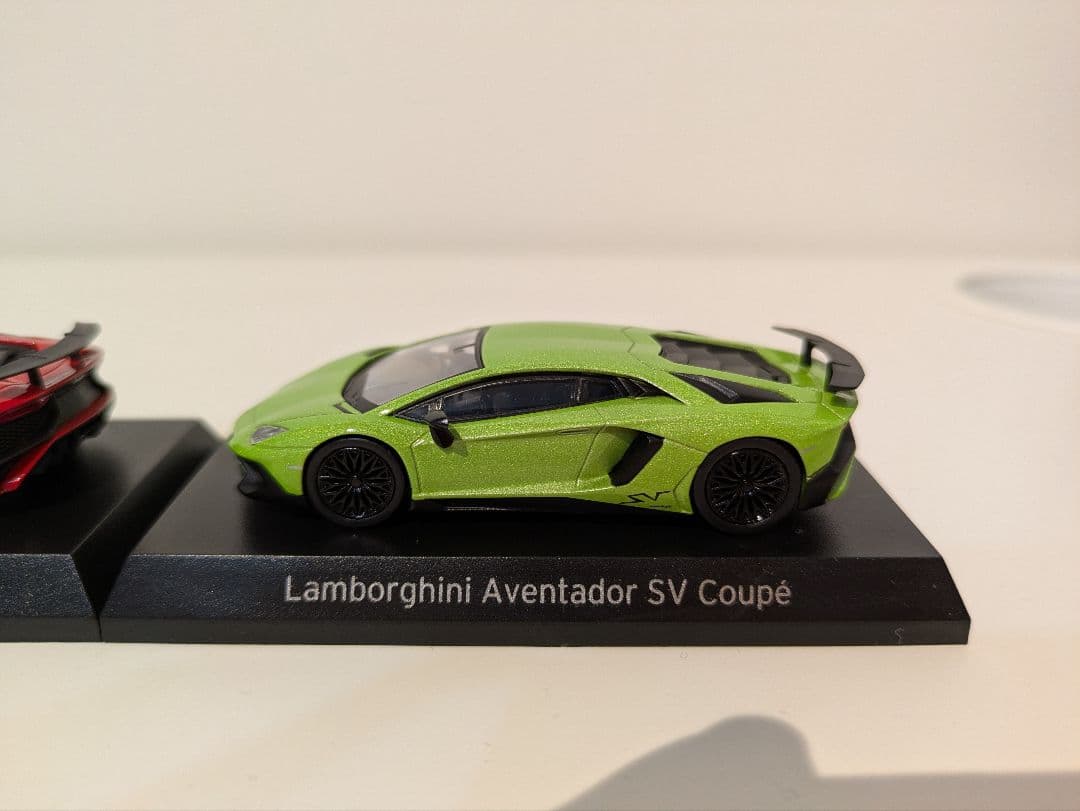 京商 1/64 ランボルギーニ アヴェンタドール SV 3台セット