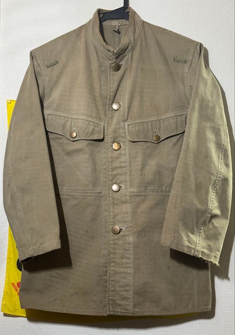 実物 貴重 日本軍 陸軍 昭五式夏衣 三號 昭和八年製 大