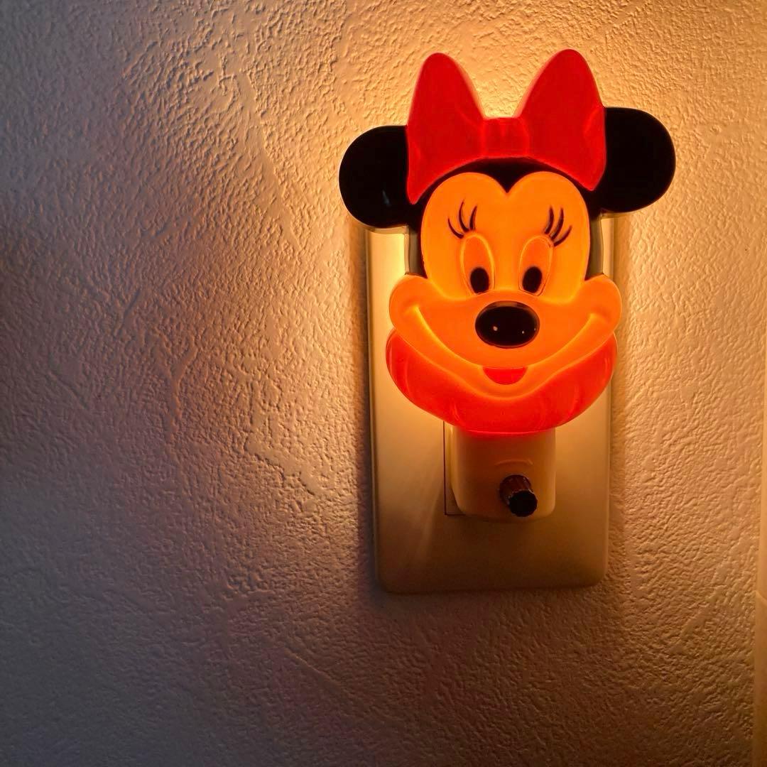 ディズニー ♥︎ レトロ ミニーちゃん ♥︎ ナイトライト ♥︎暗闇から