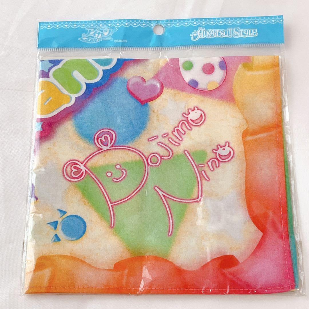 堂島ニーナ アニオン マグバッジ アニON アイカツスタイル サイン ハンカチ