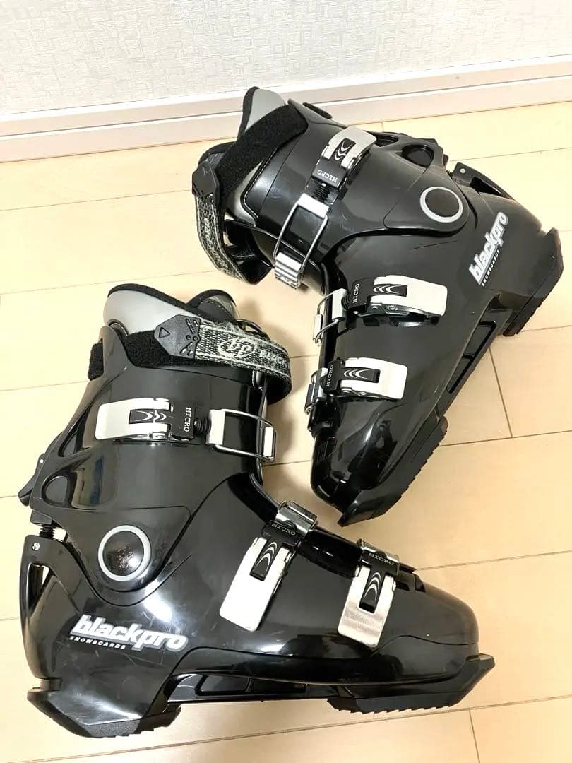 アルペンスノーボード　ブーツ 28.0cmぐらい　⑨ blackpro