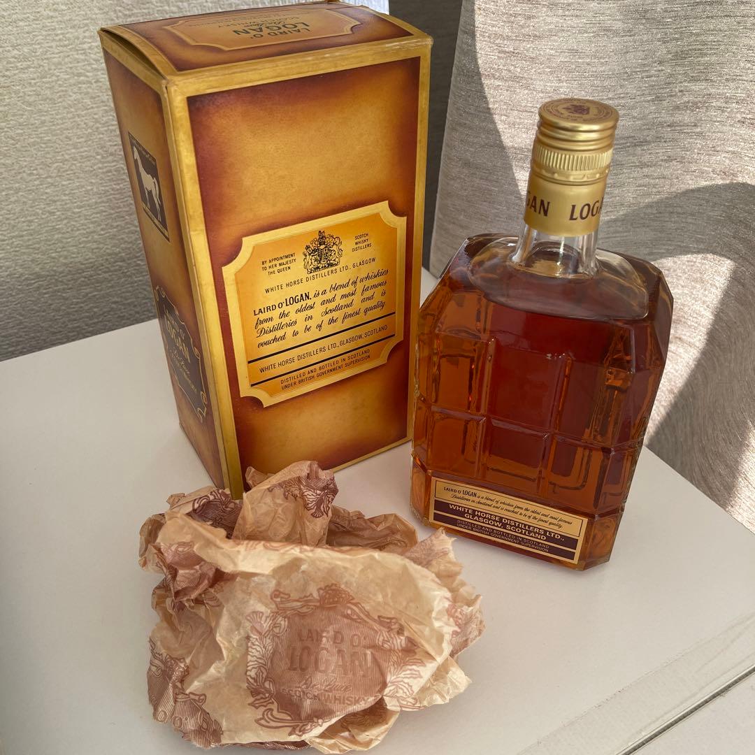 ホワイトホースの高級品 LOGAN ローガン700ml 1970年代の通販はau PAY