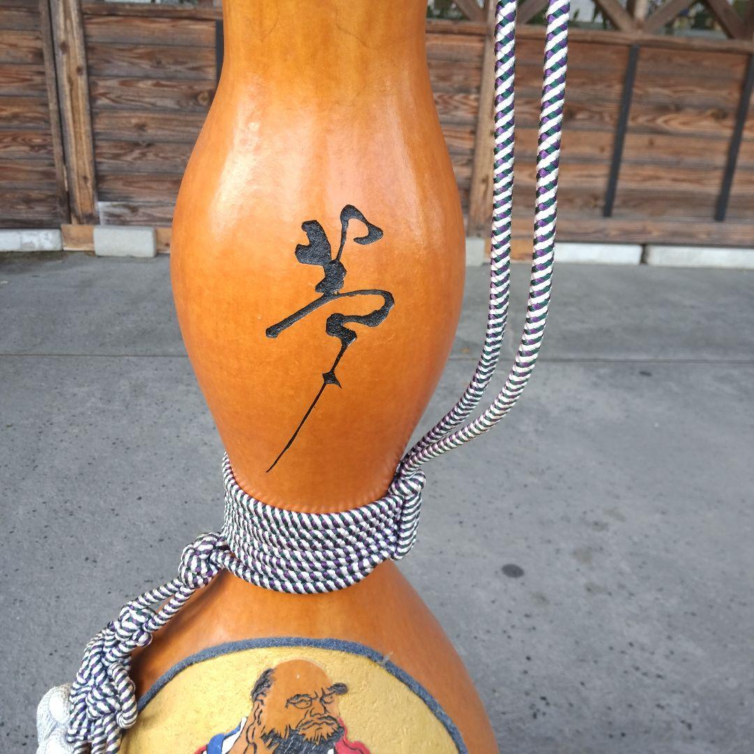 瓢箪、木彫、工芸品、アート、縁起物、正月、インテリア、置物、骨董