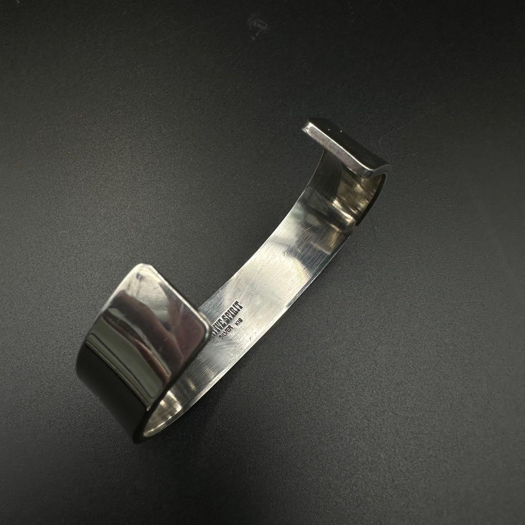 NATIVE SPIRIT K18 ホーク フェザー イエローゴールド バングル