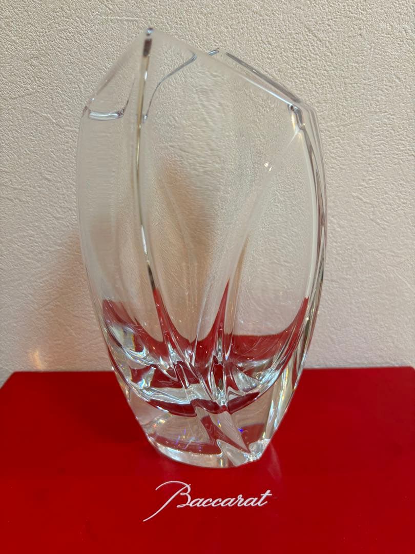 バカラ ほぼ未使用 フラワーベース ジベルニー 箱付き 花瓶