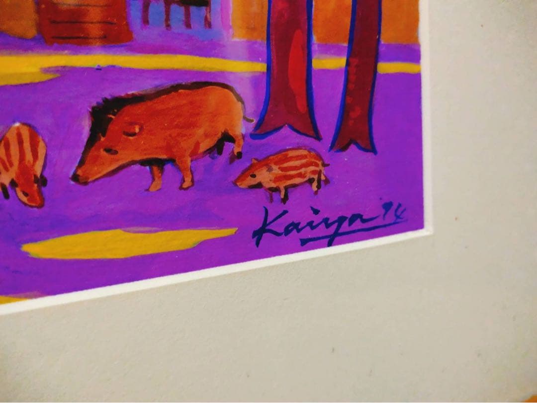 絵画　寺院の山門(ゴープラム)ティルバンナマライ