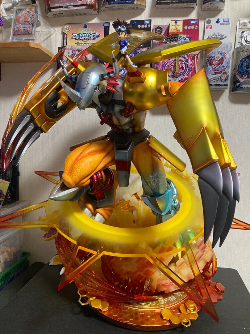 ウォーグレイモン 大型スタチュー - メルカリ