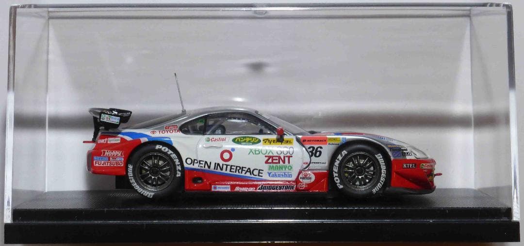 ミニカー OPEN INTERFACE TOM'S SUPRA SUPER GT 2005
