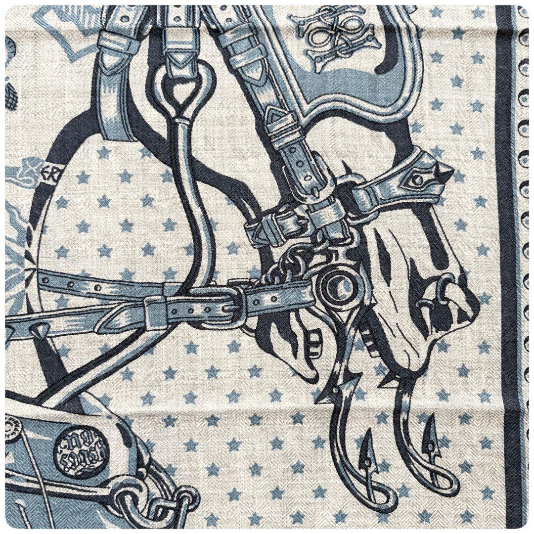 希少未使用箱付✨HERMES エルメス カレ スカーフ シュヴァルパンクバンダナ