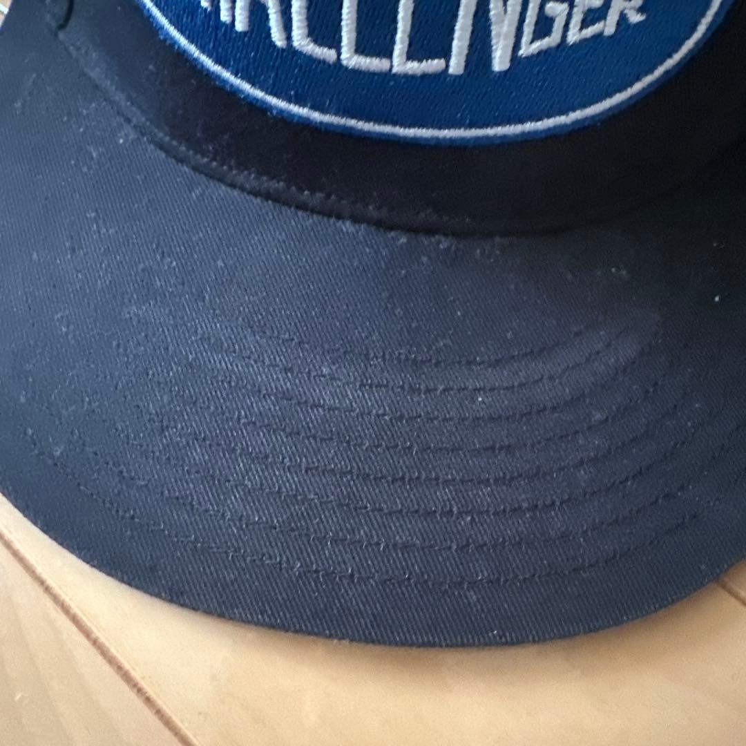 CHALLENGER 黒 ベースボールキャップLOGO TWILL CAP - メルカリ