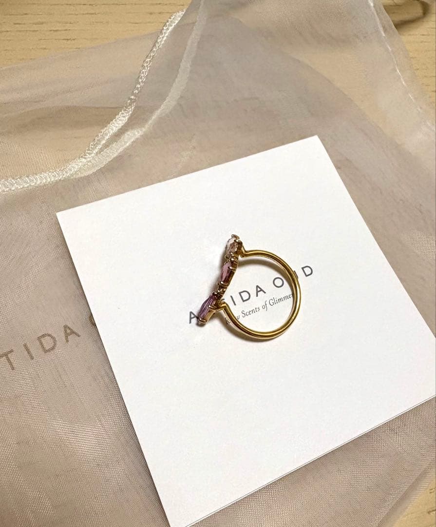 TIM様　ARTIDAOUD 「eden」 マルチサファイアリング　美品