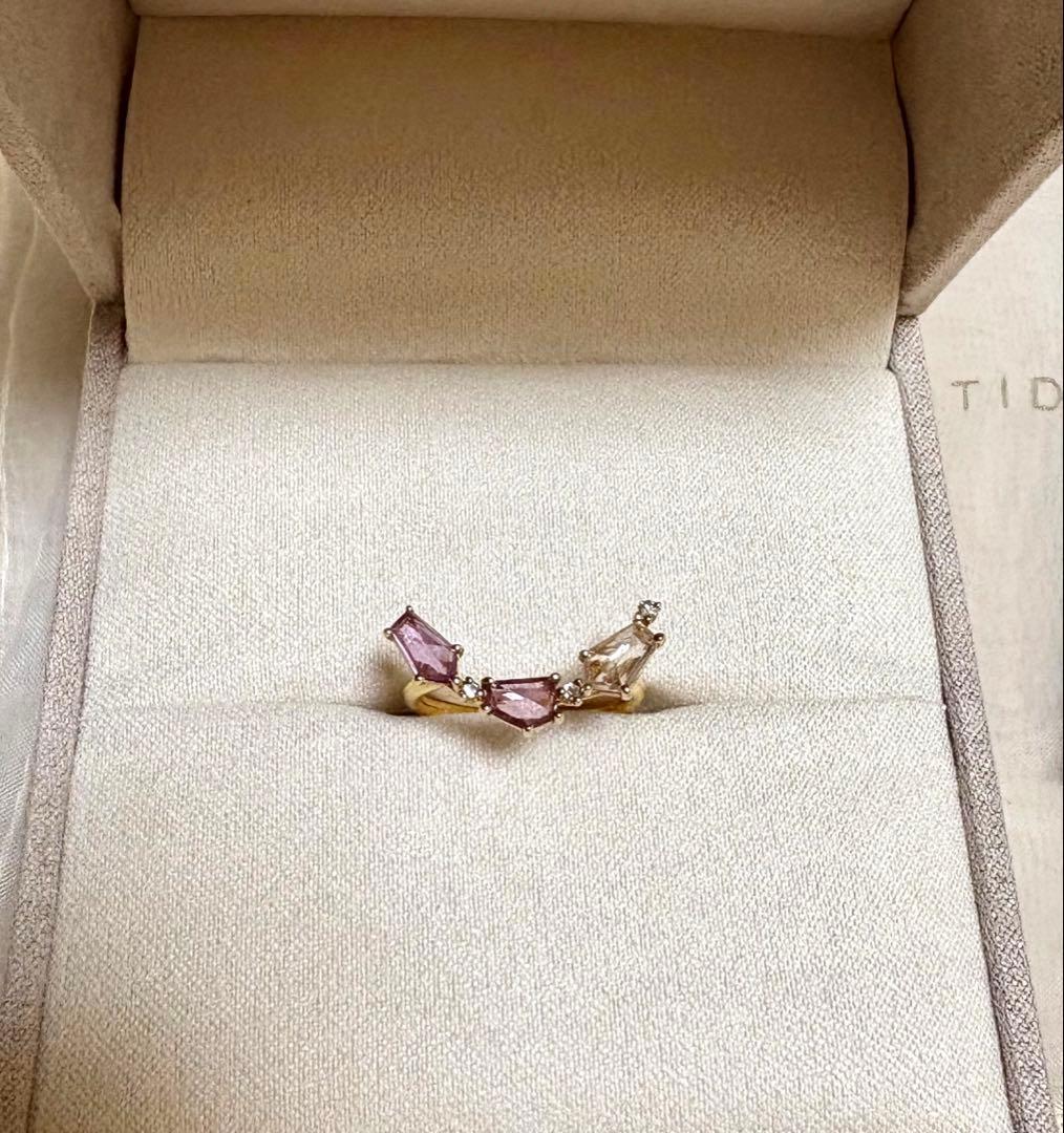 TIM様　ARTIDAOUD 「eden」 マルチサファイアリング　美品