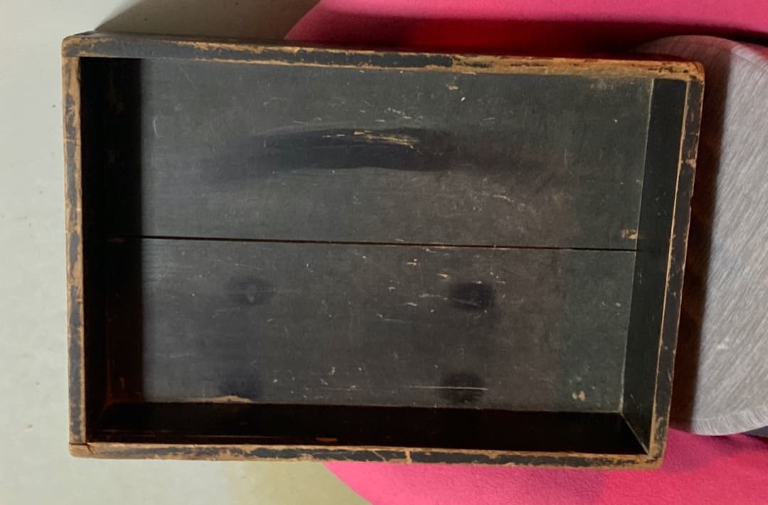 昭和レトロアンティーク戦前のパン屋の木箱 実店舗で使われてい