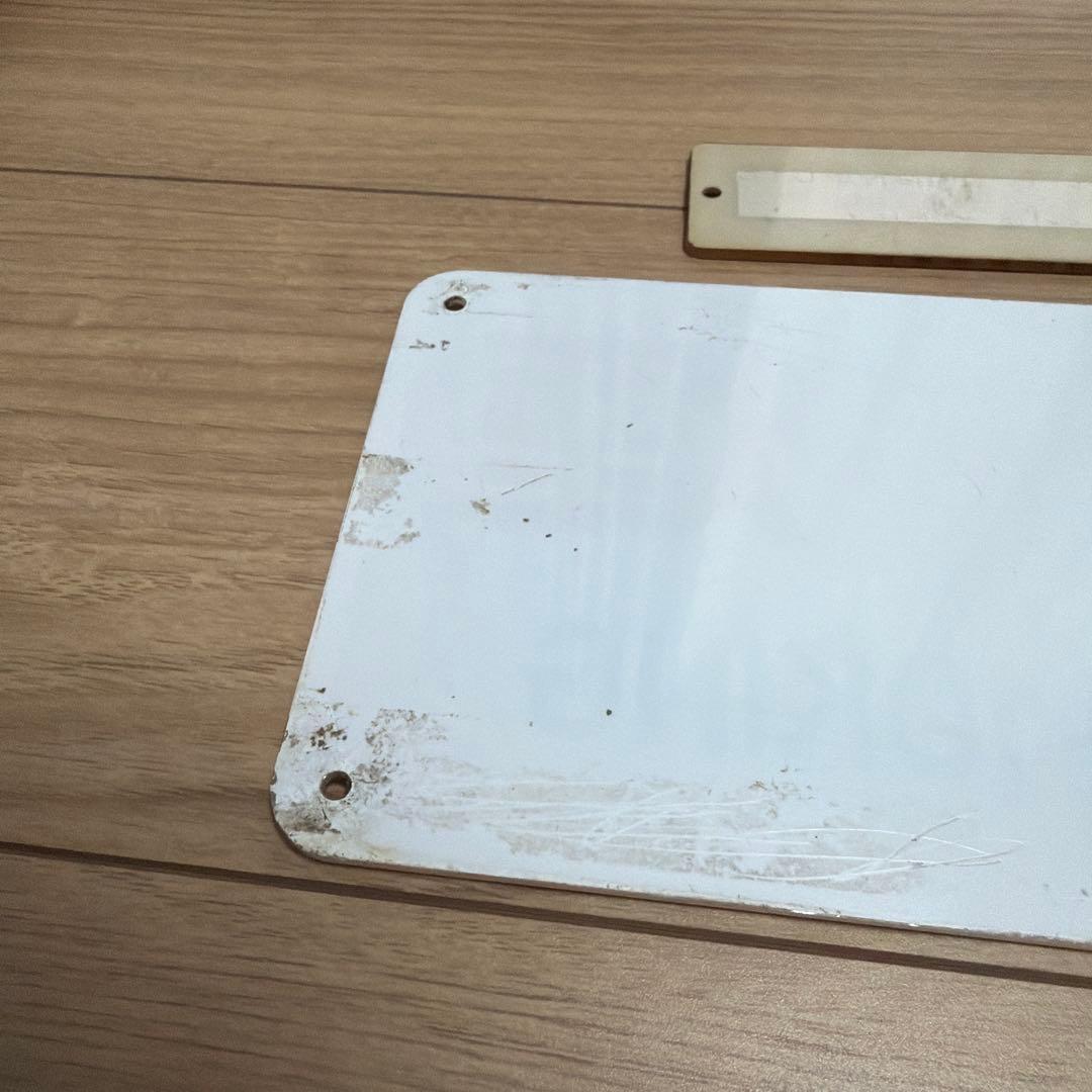 東武鉄道 車内プレート5つ 鉄道部品