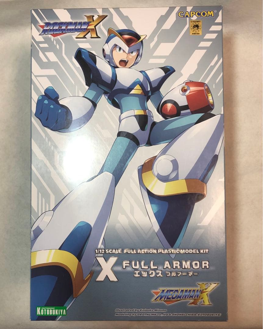 希少品！ 新品・未開封 コトブキヤ ロックマンX フルアーマー プラモデル