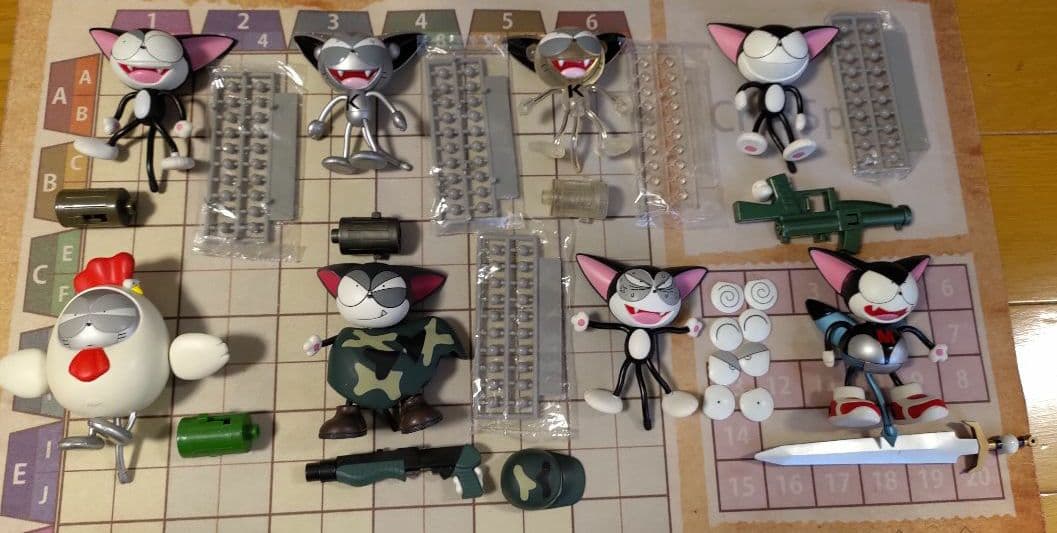 サイボーグ クロちゃん フィギュア セット