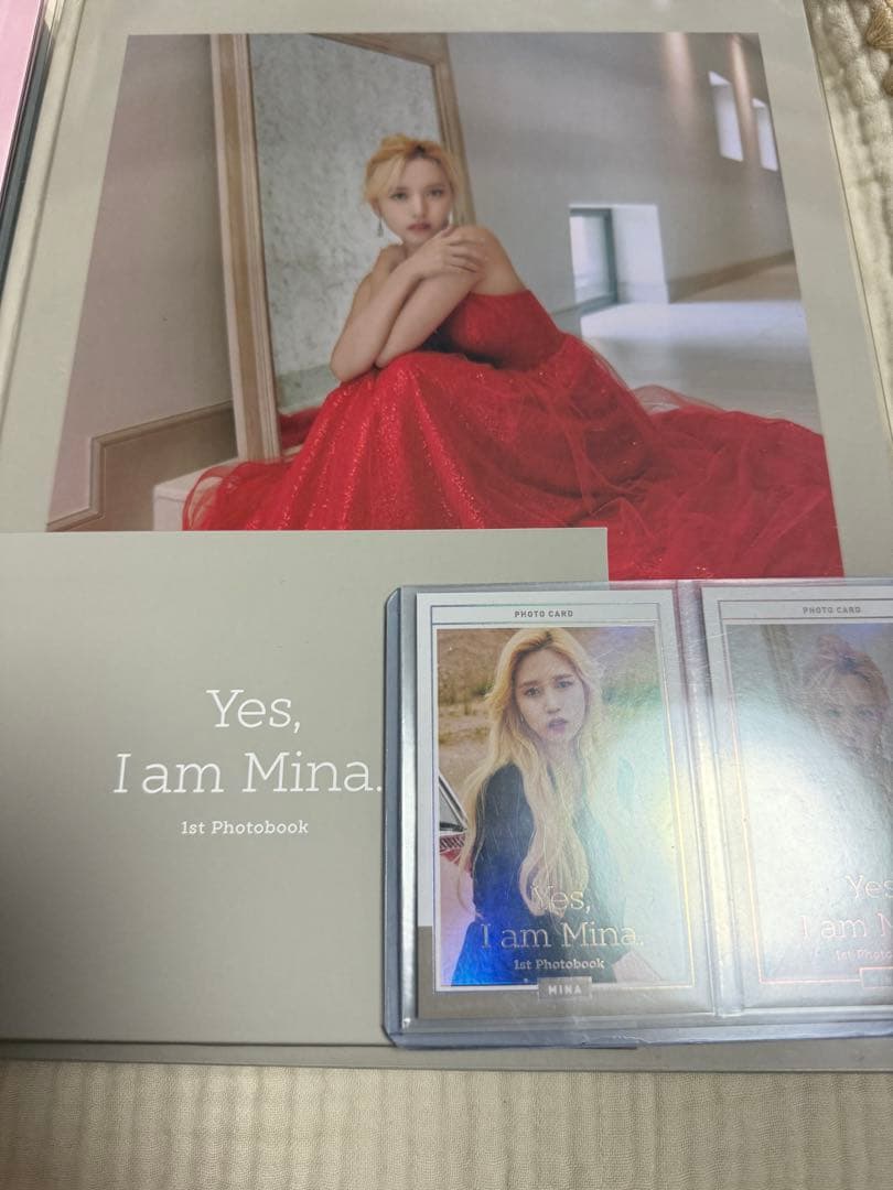 Yes I am mina アルバム フォトカードセット